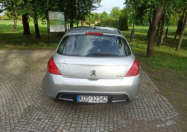 Peugeot 308 cena 13500 przebieg: 201000, rok produkcji 2007 z Oświęcim małe 254